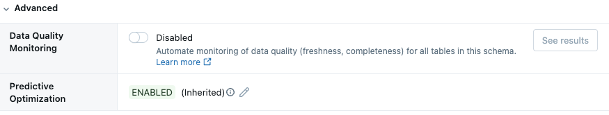 Data quality monitoring selector disabled.