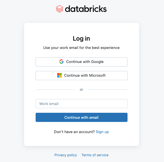 Connexion avec e-mail ou fournisseurs.