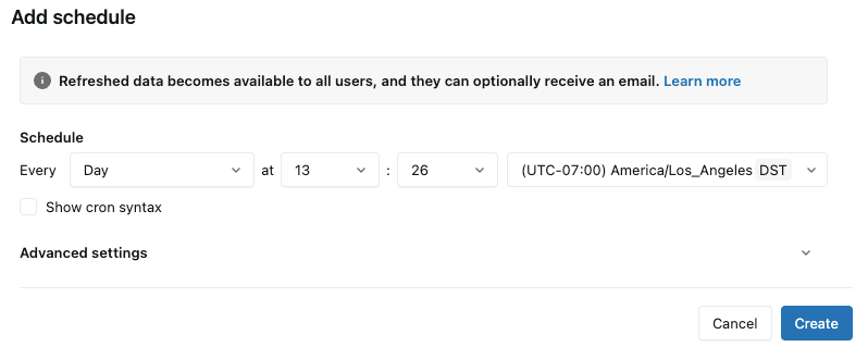 Adicionar diálogo de programação