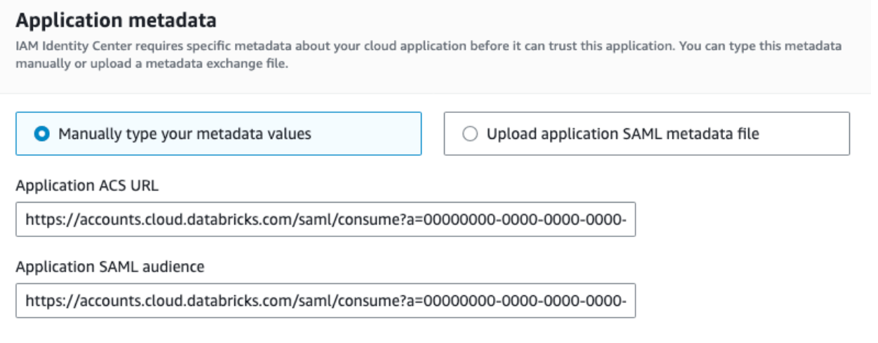 AWS IAM identity metadata