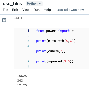 import file into notebook