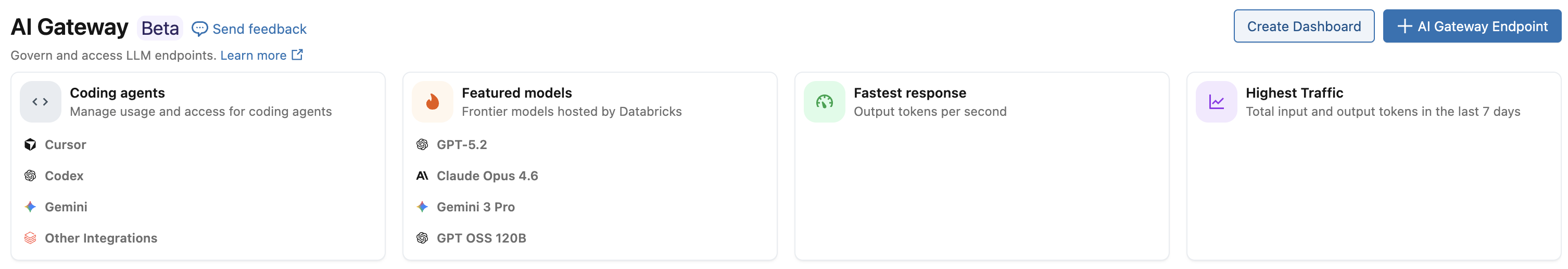 ダッシュボードボタンを作成