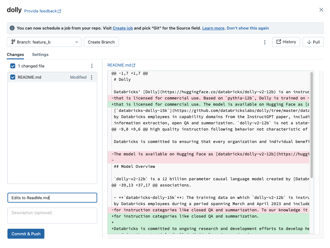 git dialog